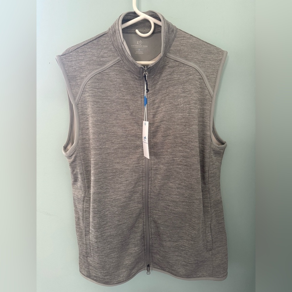 NWT Southern Tide Baybrook Heather Grey Vest